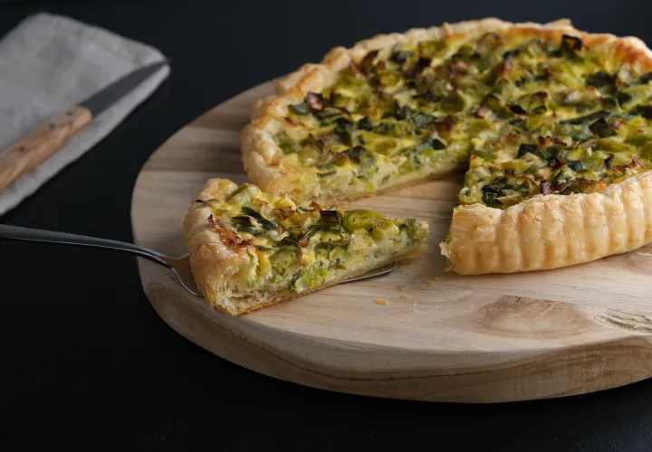 Recette Tarte aux poireaux | Herta